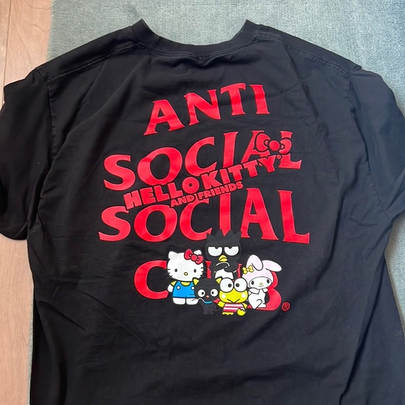 Anti Social Social Club Other - Anti Social Social Club x Hello Kitty & Friends Tee | Mens XL | Black